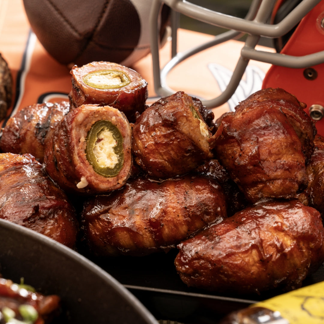 Bacon-Wrapped Jalapeño Poppers