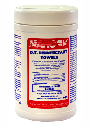 MARC | 349 D.T. Disinfectant Towels