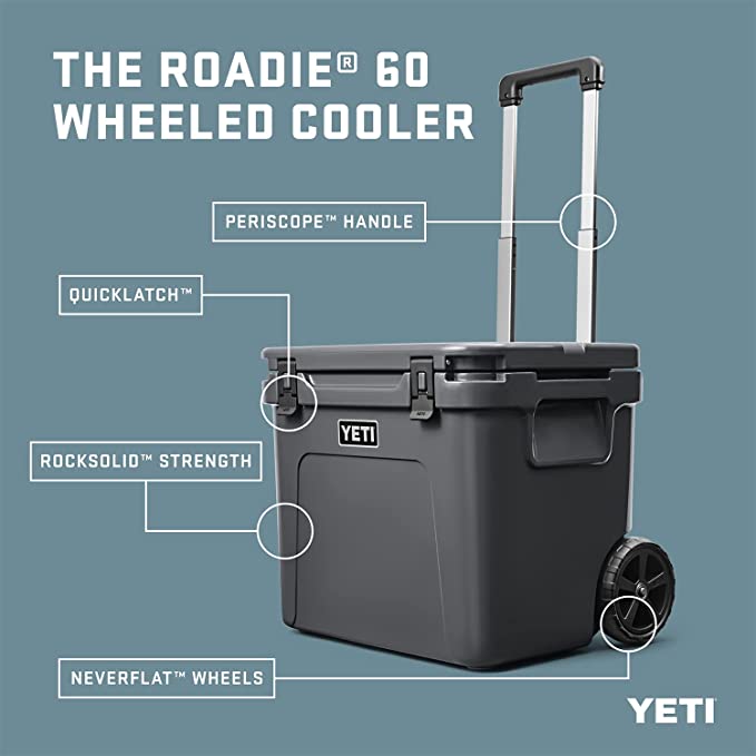 YETI® | ROADIE® 60 WHEELED COOLER