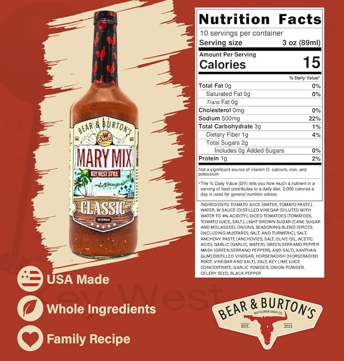 Bear & Burton's | The W Sauce - Mary Mix