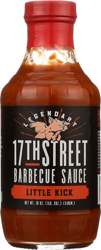 17th Street BBQ Little Kick Sauce, 18 OZ