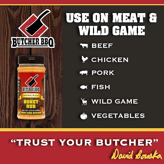 Butcher BBQ | Honey Rub