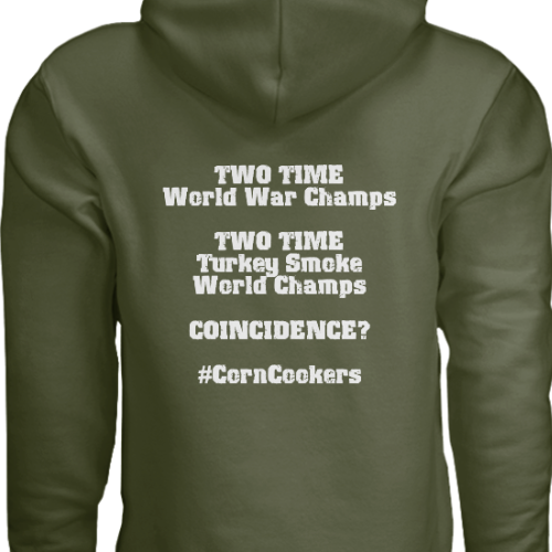 Iowa BBQ Store | Army Hoodie