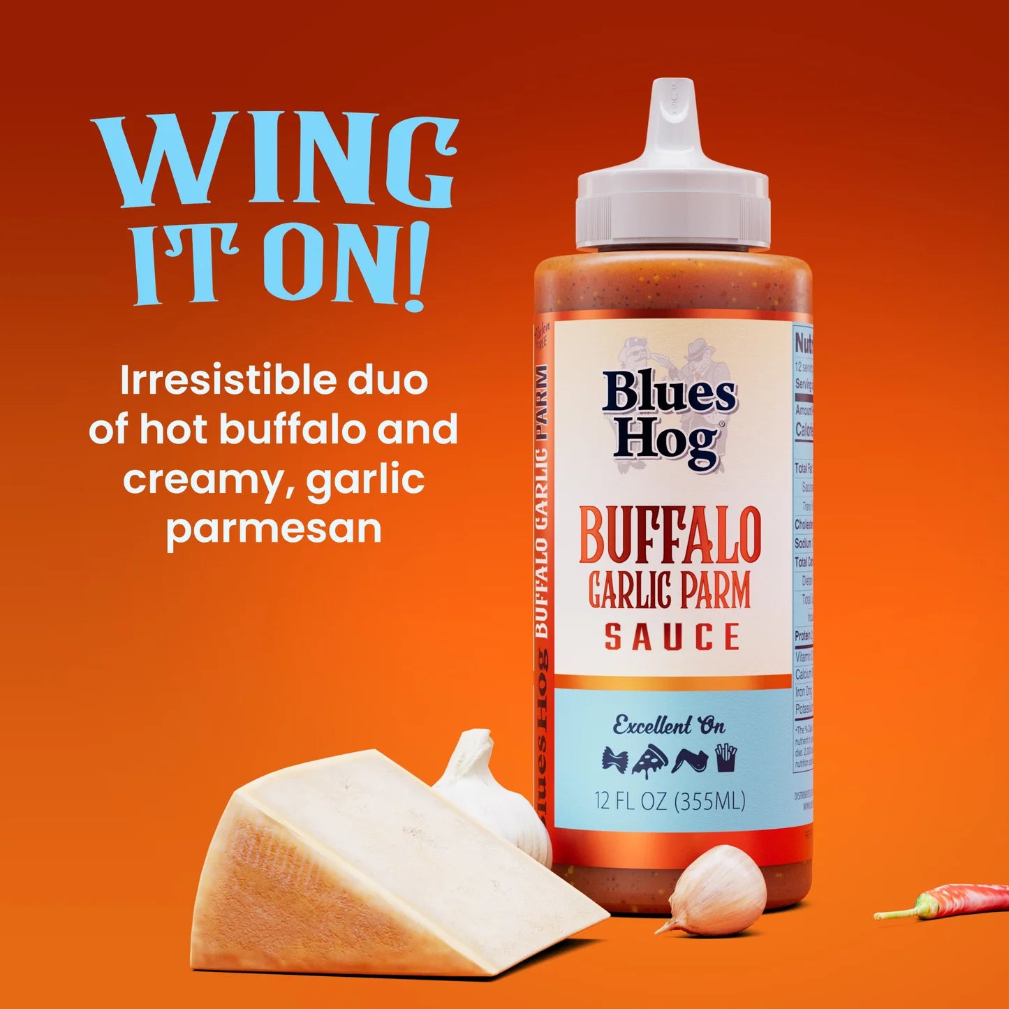 Blues Hog | Buffalo Garlic Parm Sauce