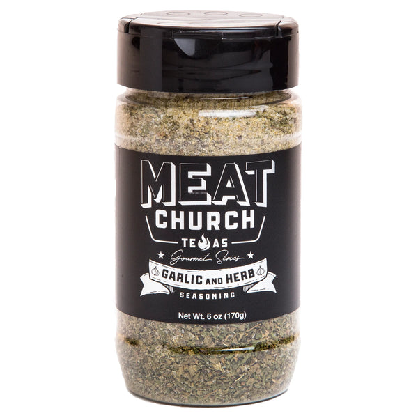Meat Church gourmet garlic and herb