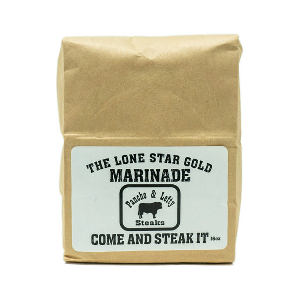 The LONE STAR GOLD  Marinade