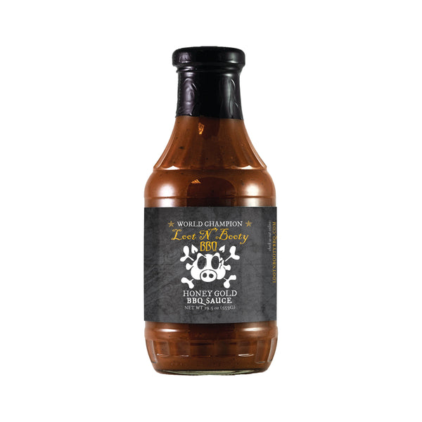 LOOT N' BOOTY BBQ HONEY GOLD BBQ SAUCE