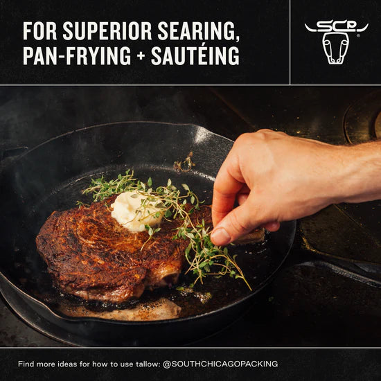 South Chicago Packing | Wagyu Beef Tallow Glass Jar