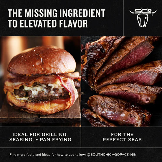 South Chicago Packing | Wagyu Beef Tallow Glass Jar
