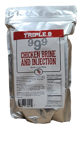 Triple 9 Chicken Brine & Injection