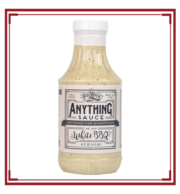 ANYTHING SAUCES WHITE BBQ
