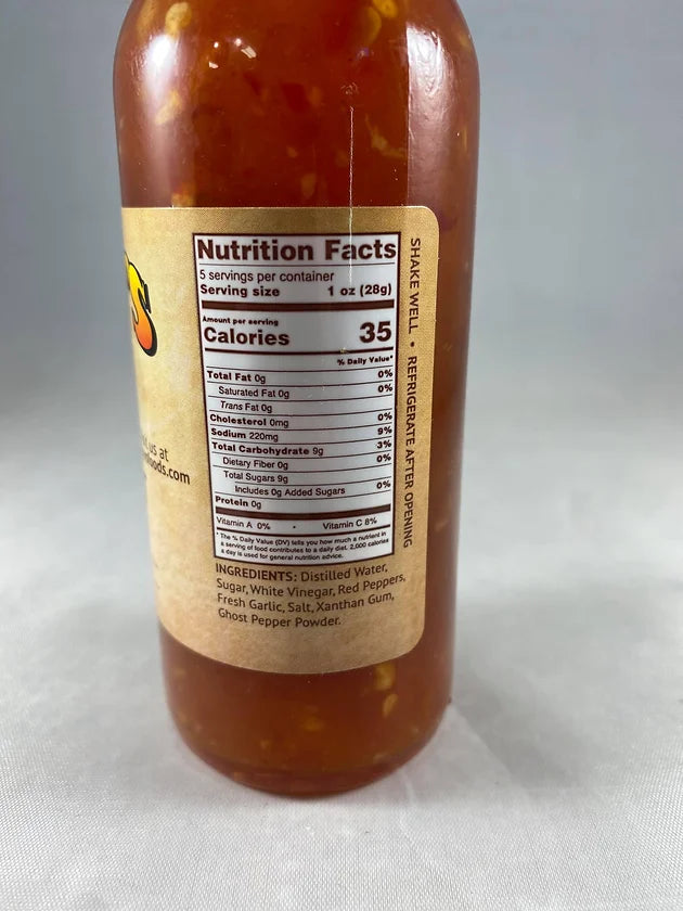 Mikey V's | Sweet Ghost Pepper Hot Sauce