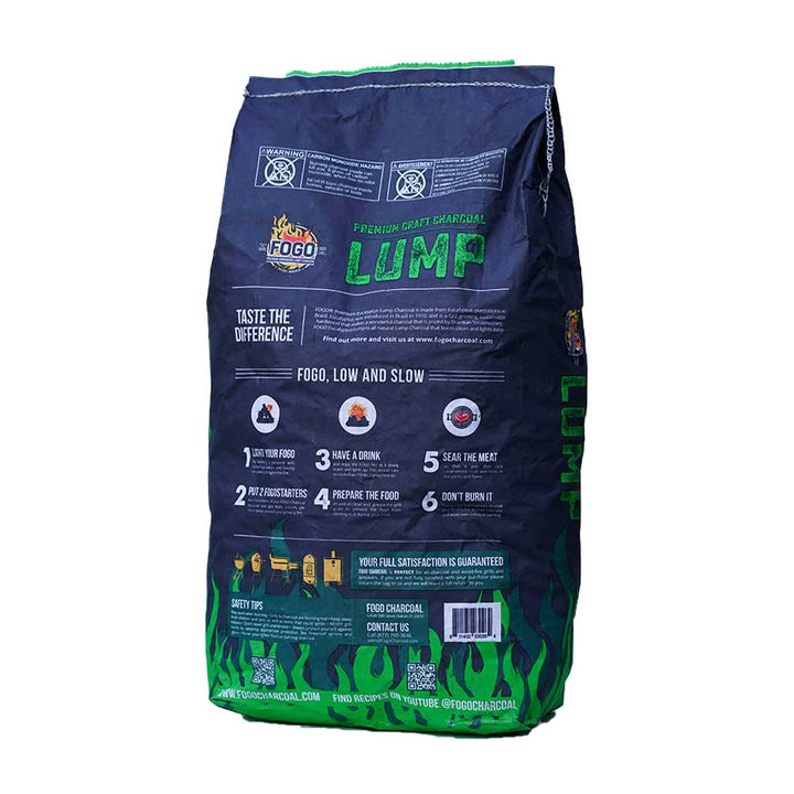FOGO Charcoal | BRAZILIAN EUCALYPTUS LUMP CHARCOAL (17.6LBS)