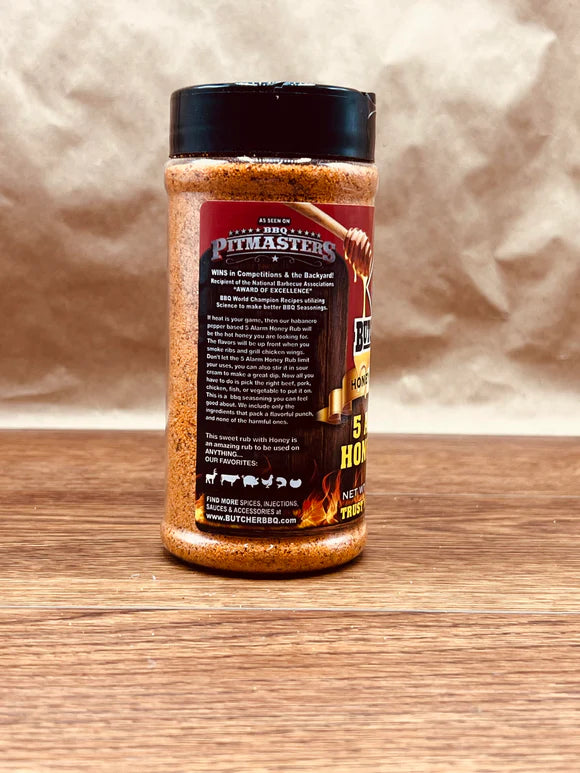 Butcher BBQ | 5 Alarm Honey Rub