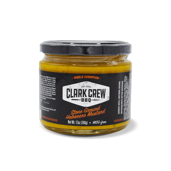 Clark Crew BBQ - Stone Ground Habanero Mustard
