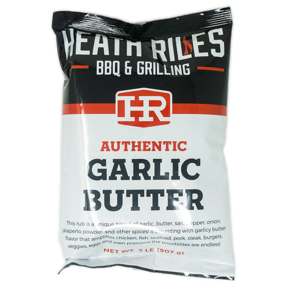 Heath Riles Garlic Butter Rub – Iowa BBQ Store