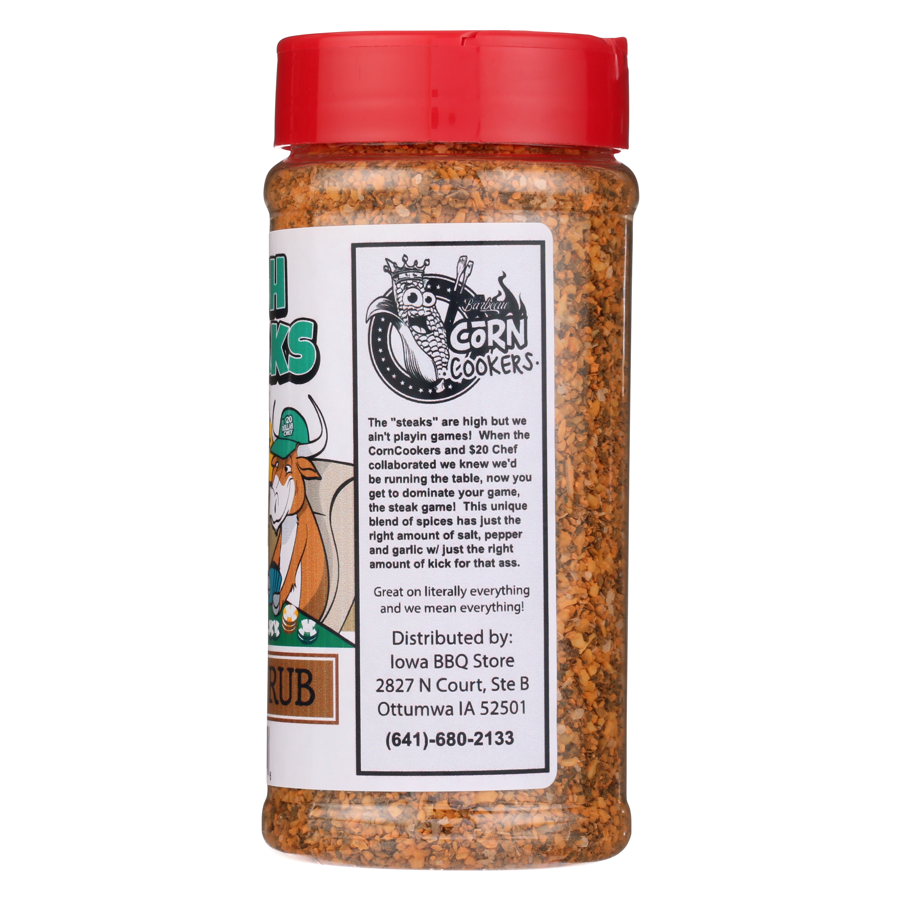 CornCookers | HIGH STEAKS ($20 CHEF COLLAB RUB)