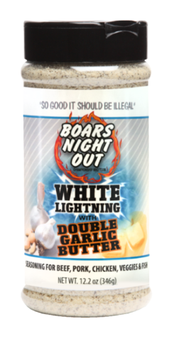 Boar's Night Out - White Lightning Double Garlic Butter