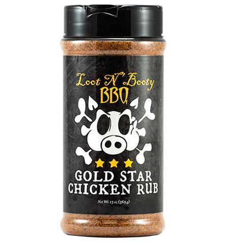 Loot N' Booty - Gold Star Chicken Rub