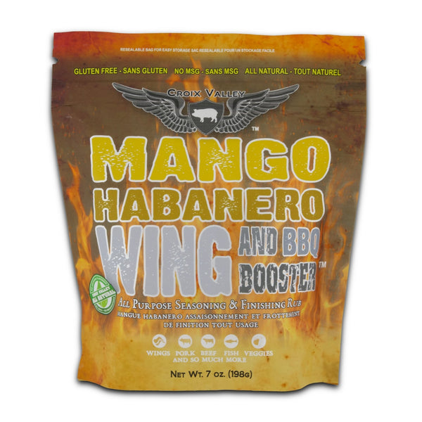 CROIX VALLEY MANGO HABANERO WING AND BBQ BOOSTER