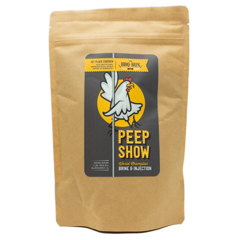 THE BBQ BUS | PEEP SHOW CHICKEN BRINE AND INJECTION 1LB