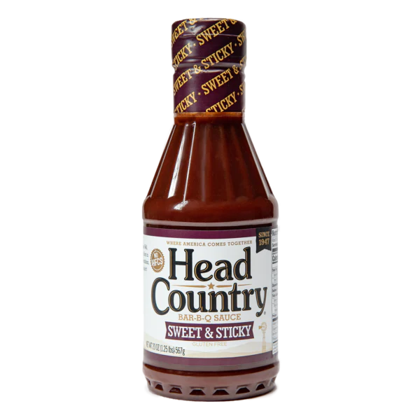 HEAD COUNTRY SWEET & STICKY BAR-B-QUE SAUCE