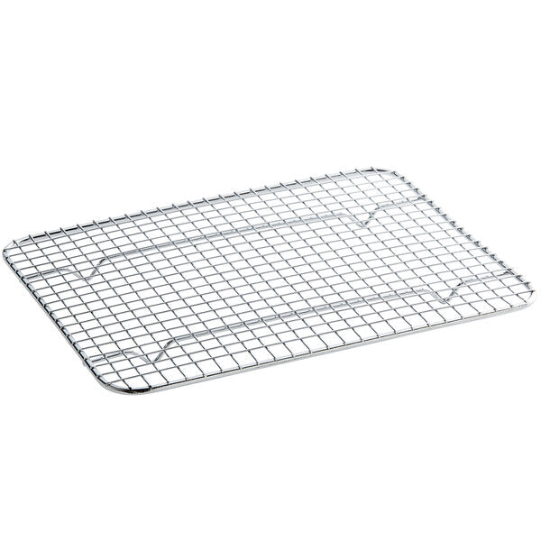 Choice 8" x 10" 1/2 Footed Pan Grate HALF SIZE